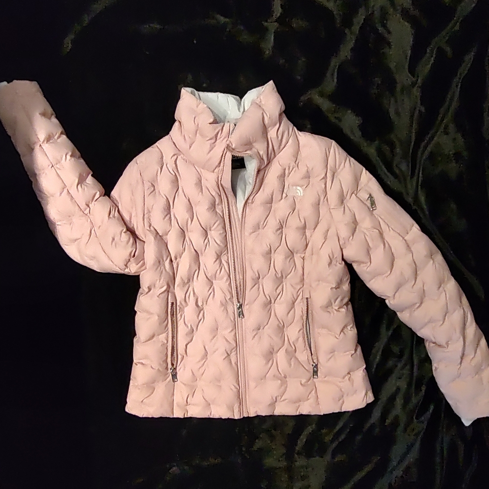 The North Face Pink Quilted Jacket